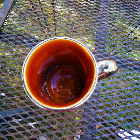 Vintage Lord Nelson Pottery Brown and Silver Kitschy Beer Stein Mug - Picture 6 of 16